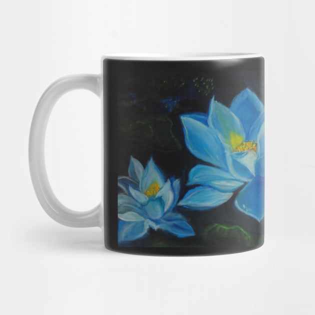 Blue Lotus Blossom by jennyleeandjim